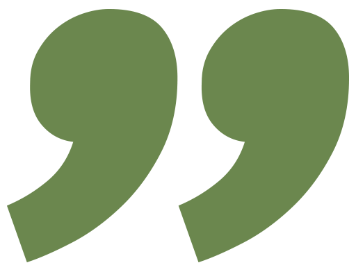 Green Quote marks
